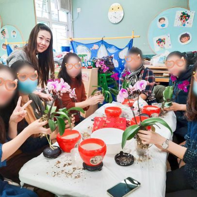 賀年蘭花工作坊
